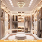 5FT Small Closet System, Baby Closet Organizer System - Image 8