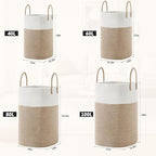 Laundry Basket, Woven Cotton Rope Laundry Hamper, Versatile Storage - Image 3