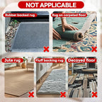 Rug Non Slip Grippers, Reusable Keep Rug Corner Down Tape Pads - Image 7