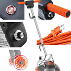 Commercial Floor Scrubber Machine, Heavy Duty Orbital Floor Cleaner, Hardwood - Image 9