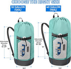 BALEINE 150L Laundry Bag Backpack, 900D Oxford Fabric Large Travel Laundry Bags - Image 2