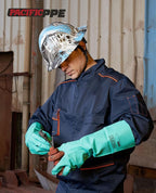 PACIFIC PPE 2 Pairs Chemical Resistant Nitrile Gloves, Resist Household Acid - Image 6