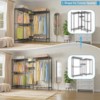 VIPEK Classic V6 Wire Garment Rack Heavy Duty Clothes Racks - Image 3