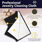 XIAOXINGYUN 10 PCS Silver polishing Cloth, Jewelry Cleaning Cloth - Image 4