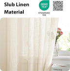 NICETOWN Linen Textured Door Panel - Image 4