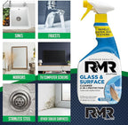 RMR Shower Spray, 2-in-1 Glass and Surface Cleaner Plus Repellent, Streak-Free - Image 8