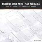 BINO | Plastic Organizer Bins, X-Small - Image 8