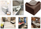 Microfiber Dish Cloths Fast Drying Kitchen Cleaning Cloth Dish Rags Dust Cloths - Image 7
