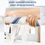 WHITEWRAP Kitchen Dish Towels for Kitchen, Highly Absorbent for Drying and - Image 4