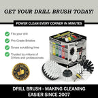 Drillbrush Car Detailing Kit | Drill Brush Set – Soft Bristle Power Scrubber - Image 6