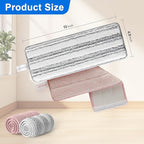 JOYMOOP Mop Replacement Pads, Reusable Microfiber Mop Pads - Image 8