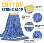 Matthew Cleaning Commercial Mop Head Replacement, 5 Inch Wide Headband - Image 3