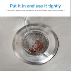 Mesh Sink Strainer Set of 3, MSY BIGSUNNY Stainless Steel Kitchen Sink Strainer - Image 3