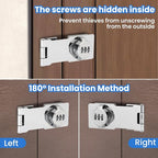 Keyless Cabinet Lock with Combination Code - Image 5
