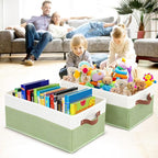 3 Pack Large Capacity Storage Bins Closet Organizer - Image 6