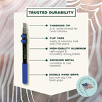 EVERSPROUT 5-to-12 Foot Cobweb Duster and Extension-Pole Combo | Hand Packaged - Image 4