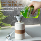 Soap Dispenser for Kitchen & Bathroom, Dish Soap, Hand Soap, Conditioner - Image 4