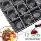 Wine Glass Sorage Box, Stemware Storage Cases - Image 2