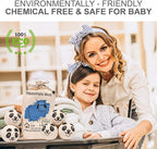 Wool Dryer Balls Organic Felt 6 Pack Laundry Fabric Softener, Extra Large - Image 2