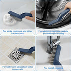 Cleaning Brush - QAGOBDI Hard Bristle Crevice Cleaning Brush - Image 7