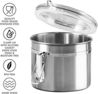 OGGI Stainless Steel Kitchen Canister 26 fl oz - Image 3