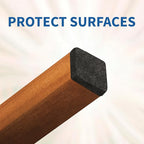 SOFTTOUCH 4717895N Heavy Duty Square Felt Furniture Pads to Protect Hardwood - Image 7