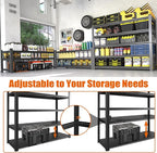 60" W Garage Shelving Heavy Duty Metal Shelving 3000LBS Storage Shelves - Image 4