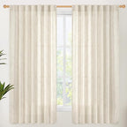 YoungsTex Linen Curtains 60 Inch Wide by YoungsTex