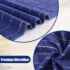 Homaxy Microfiber Kitchen Towels and Dishcloths Set, 16 Pack Soft and Absorbent - Image 2