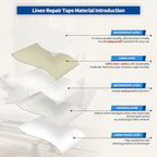 KING MOUNTAIN Linen Repair Patches, Self-Adhesive Fabric Patches, 4 X 63 inch - Image 3