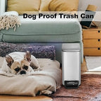 TrashAid Small Bathroom Trash Can - Image 7