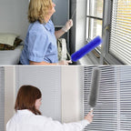 2 Pcs Cobweb Duster, Bendable Fan Duster, Plastic Fan Cleaner Brush, Microfiber - Image 4