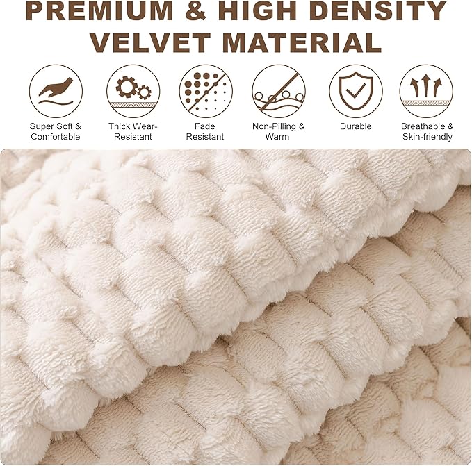 OTOB Couch Cover for Dogs Washable All Seasons, Non Slip Fuzzy Pet Couch Covers - Image 3