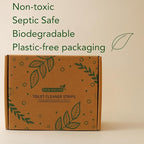 Natural Toilet Bowl Cleaner Strips, Eco-friendly, Septic Safe, Removes Odors & - Image 4