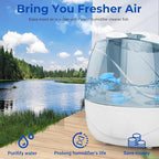 Funmit 6 Pack Universal Humidifier Cleaner Fish Compatible - Image 6
