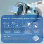 Washing Machine Cleaner Tablets 30 Pack - Image 7