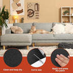 PATIKIL 70x4.4 Inch Linen Repair Tape, Repair Fabric Patch Self Adhesive Couch - Image 3