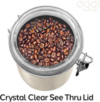 Oggi Stainless Steel Kitchen Canister 26 fl oz, Food Storage, Pantry Storage. - Image 4