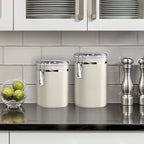 Oggi Stainless Steel Kitchen Canister 26 fl oz, Food Storage, Pantry Storage. - Image 2