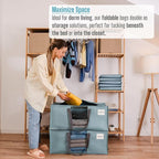 VENO 10 Pack Moving Bags for College, Heavy-Duty Storage Totes, Moving Boxes - Image 4