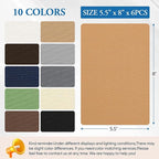 Canvas Patch 5.5 x 8 Inches 6Pcs Self-Adhesive Waterproof Canvas Patch Kit - Image 3