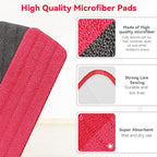 16.5 inch Microfiber Mop Pads for Rubbermaid Reveal Spray Mop and Any 16.5" - Image 3