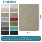 J.CARP 2Pcs Linen Repair Patches, Large Self-Adhesive Fabric Patch - Image 2