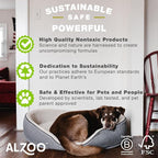 ALZOO Concentrated Stain & Odor Remover Bundle Bottle Set, Includes 32 Fl. Oz - Image 5