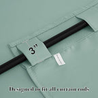 RYB HOME Coastal Blackout Curtains - Image 3
