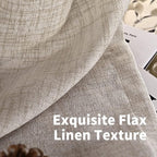 YoungsTex Natural Linen Curtains 90 Inches Long - Image 4