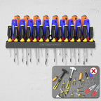 UNITEDPOWER Screwdriver Holder, Wall Mount Storage Rack Organizer - Image 5