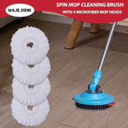 4-Pack White Mop Replacement Heads - Image 7