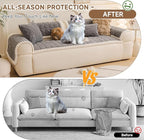 OTOB Couch Cover for Dogs Washable Pet Friendly, Non Slip Plush Funny Fuzzy - Image 2