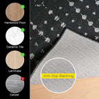 Office Chair Mat for Hardwood & Tile Floors, Non-Slip Floor Protector for - Image 3